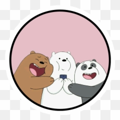 We Bare Bears Sticker - We Bare Bears And Burrito Emoji,We Bare Bears Emoji