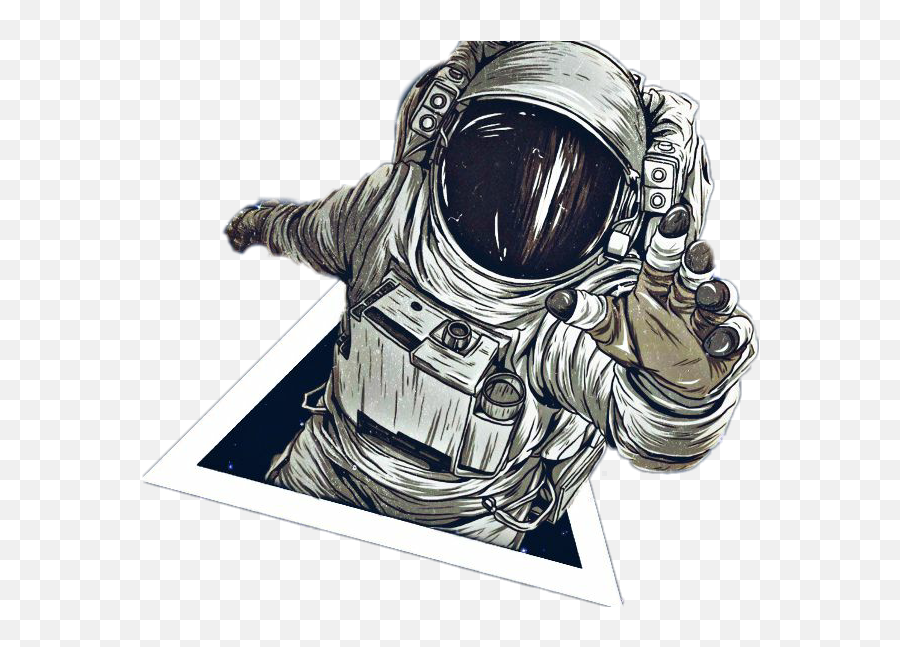 Space Spaceman Astronaut Nasa Cool - Realistic Space Helmet Drawing Emoji,Space Man Emoji