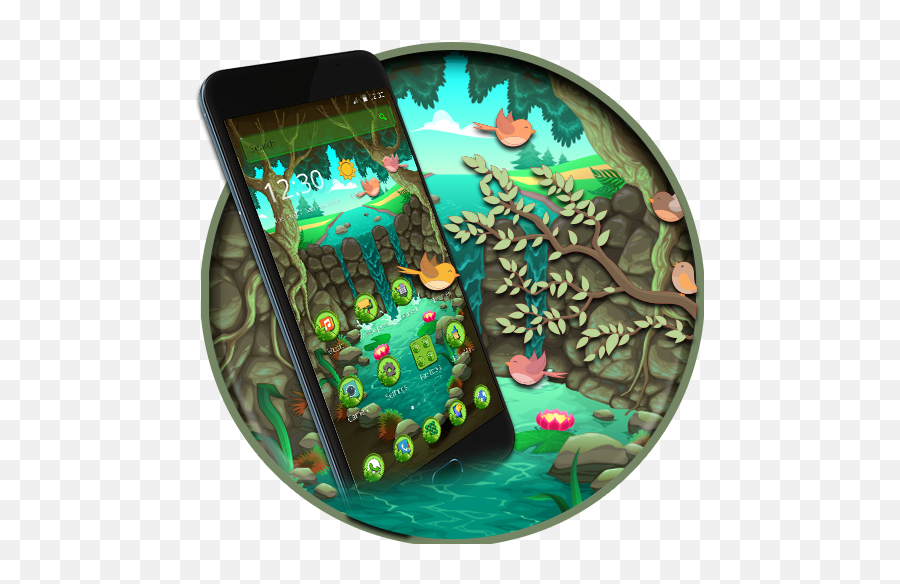 Amazoncom Beautiful Nature Forest 2d Theme Appstore For - Smartphone Emoji,How To Change Emoji Style Android