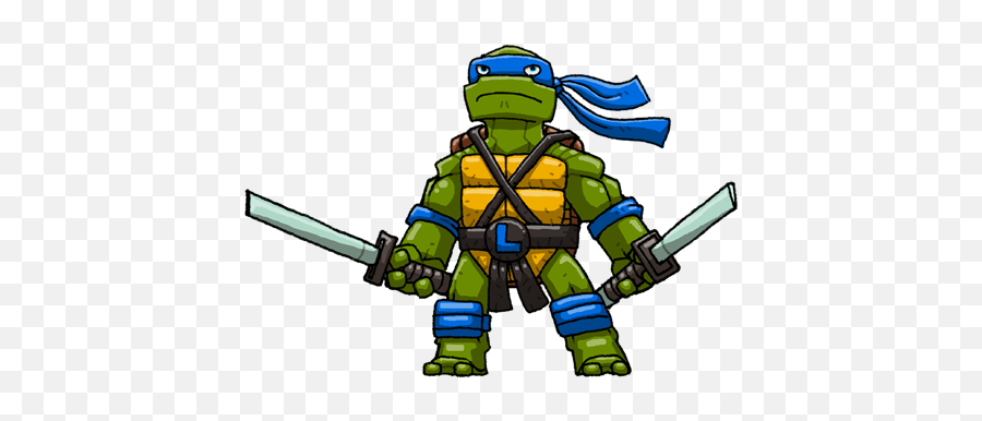 Ninja Turtles Icon - Transparent Leonardo Teenage Mutant Ninja Turtle Emoji,Ninja Emoji Png