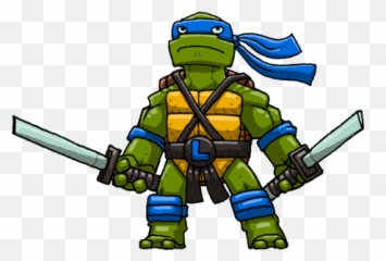 Ninja Turtles Icon - Transparent Leonardo Teenage Mutant Ninja Turtle Emoji,Ninja Emoji Png