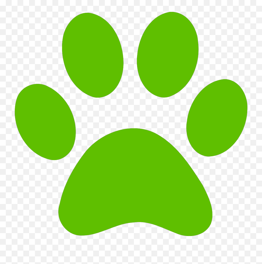 Download Dog Paw Clipart Png Png U0026 Gif Base - Green Paw Print Clip Art Emoji,Cat Paws Emoji