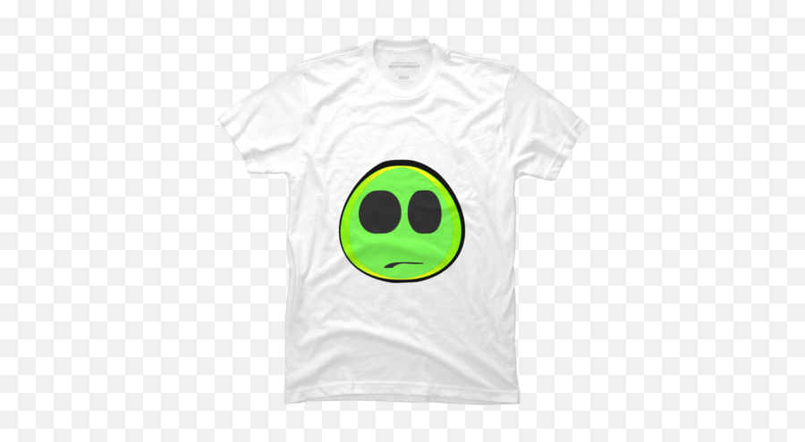 White Alien T - Sazabi Samurai T Shirt Emoji,Funny Stoner Emoticons