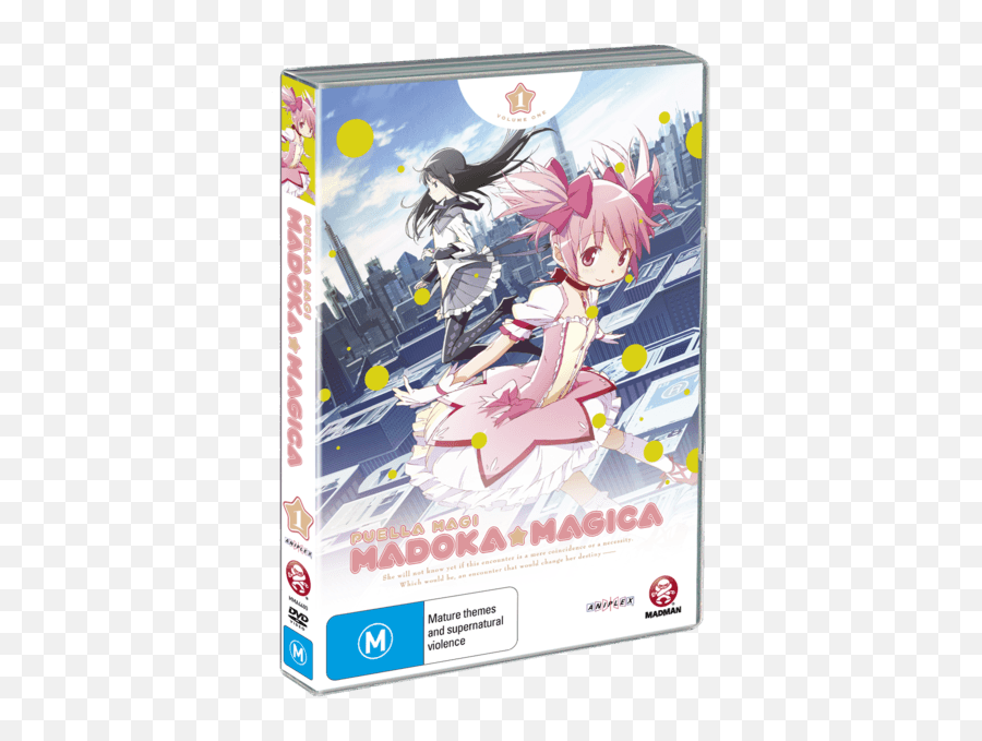 Puella Magi Madoka Magica Volume 1 - Puella Magi Madoka Magica Blu Ray Emoji,Emotions Kyubey