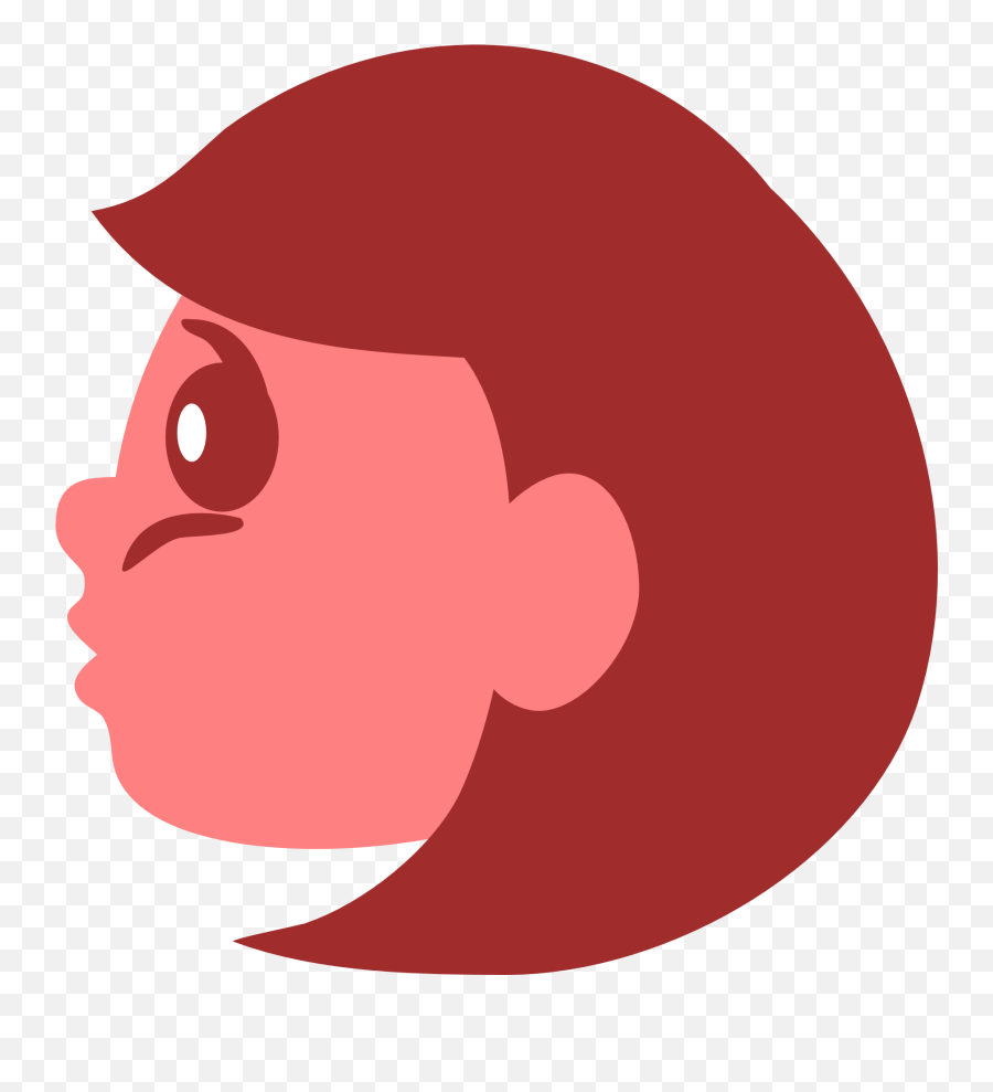 Pink Girl Clipart - Caras Animadas De Perfil Emoji,Piank Girl With Super Emotions
