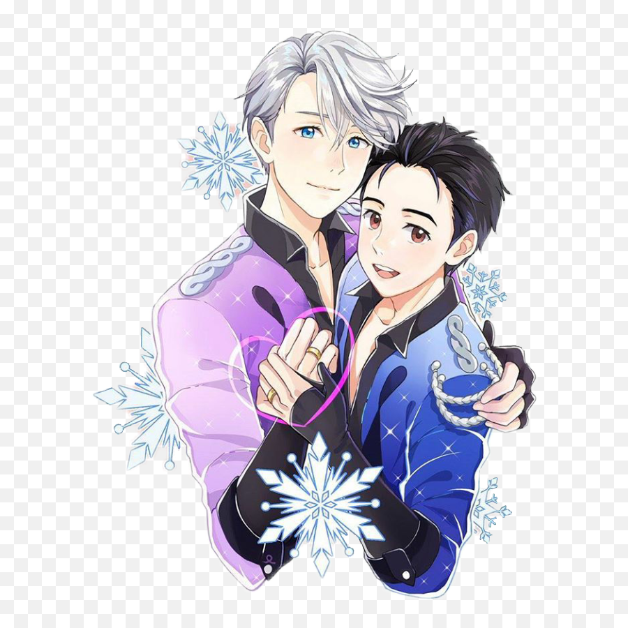 Kawsii Cute Yurionice Sticker By Life U0026 Love - Sharing Emoji,Snowflake Snowflake Boy Emoji