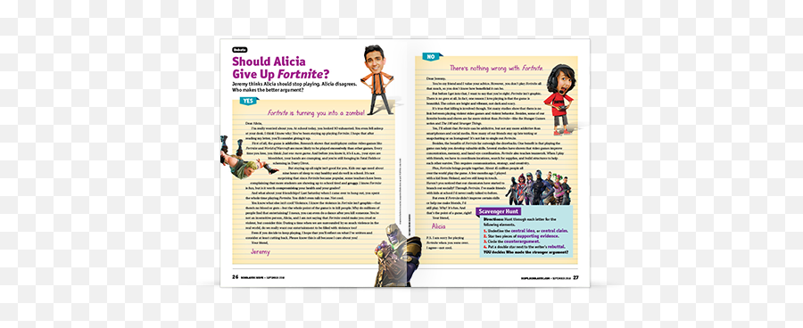 3 Social Emotional Learning Connections In The September - Scholastic Scope Should Alicia Give Up Fortnite Free Emoji,Playing With Emotions Relationship