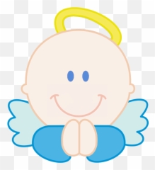 Baby Angel Clipart Png Png Image - Christening Baby Angel Png Emoji,Baby Stuff Emojis Clipart