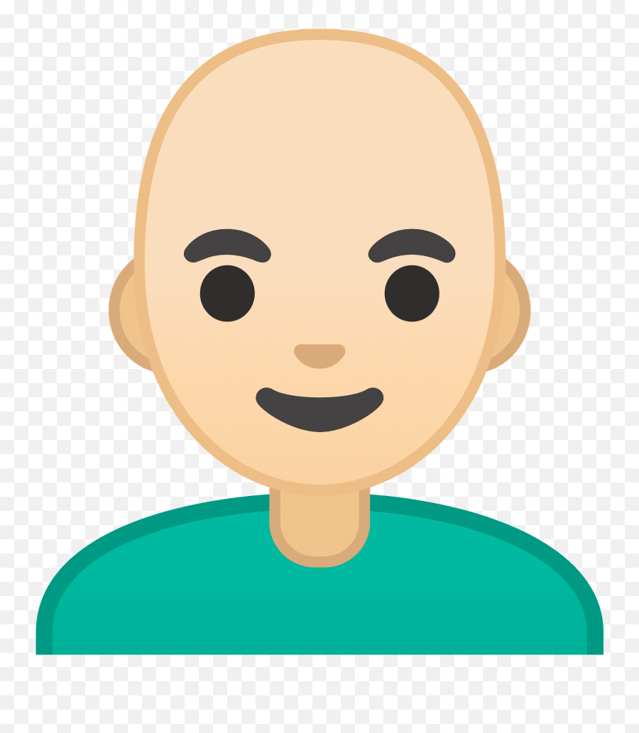 Man Emoji Clipart Free Download Transparent Png Creazilla - Emoji Shaved Head,Emoji Skin Tone Android