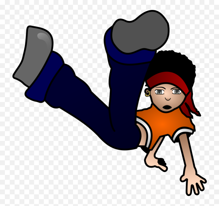 Dancer Clipart Street Dance Dancer - Hip Hop Dancing Cartoon Png Emoji,Animated Break Dancer Emoji