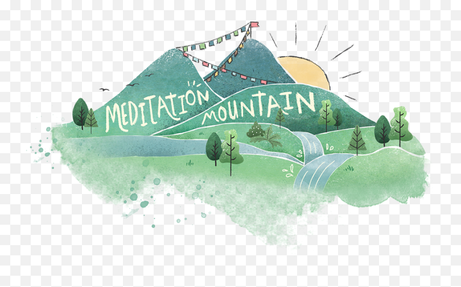 Meditation Mountain - Summit Emoji,When You Make Your Thought And Emotion One You Will Look At The Mountain