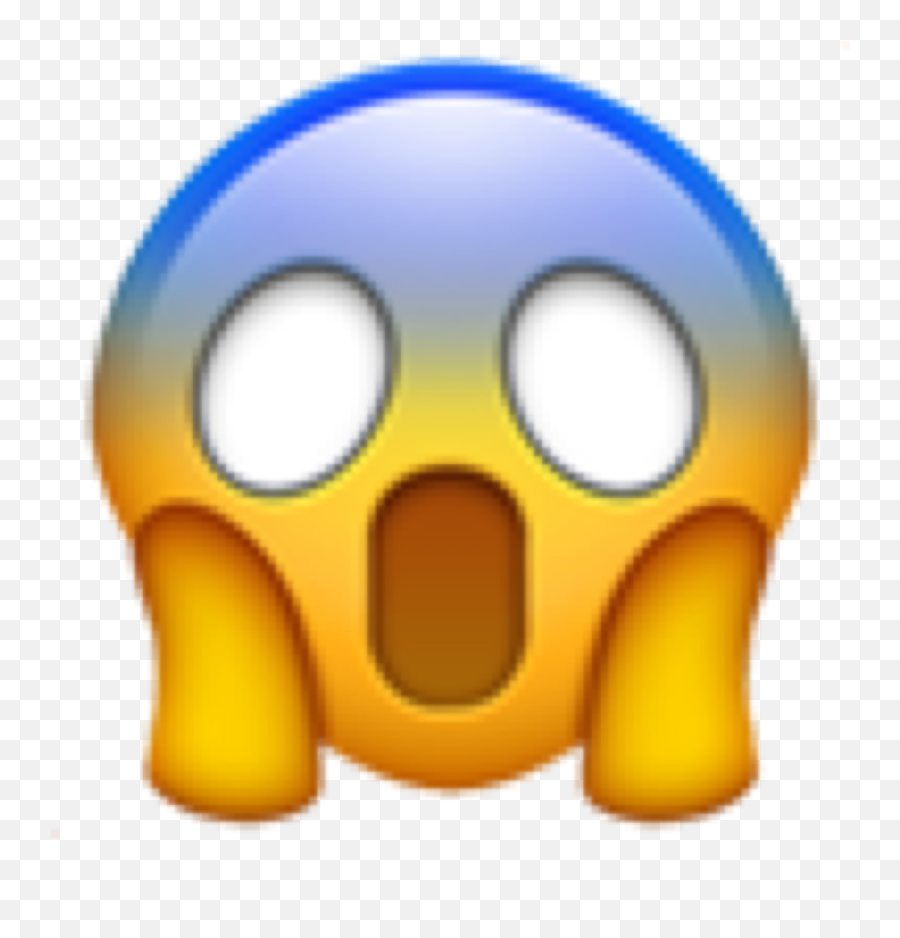 Iphoneemoji Emojiiphone Emoji Sticker By Emanuela - Meaning,Fear Emoji