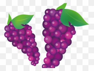 Grape Clipart Violet - Clipart Royalty Free Grapes Emoji,Grape Emoji