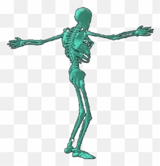 Pin On Gif Skulls - Transparent Dancing Skeleton Gif Emoji,Skeleton Emoticon