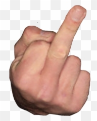 The Finger - Rude Finger Png Emoji,Flip Off Emoji