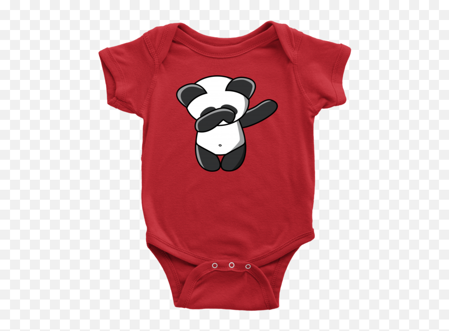Panda Shirt Funny Christmas Dabbing Dab - Infant Bodysuit Emoji,Girls Emoji Onesie