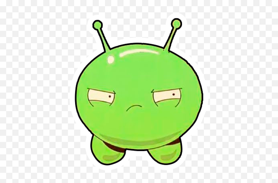 Sticker Maker - Final Space Mooncake Final Space Sticker Emoji,Moon Cake Emoticon