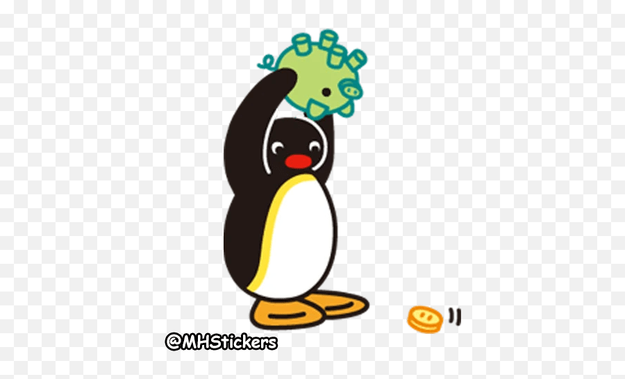 Penguin Stickers - Dot Emoji,Animated Emoticon Penguin