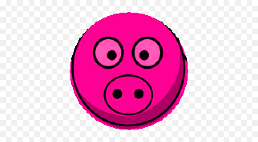 Hot Pink Epic Pig - Roblox Emoji,Oh Gosh Emoticon