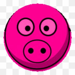 Hot Pink Epic Pig - Roblox Emoji,Oh Gosh Emoticon