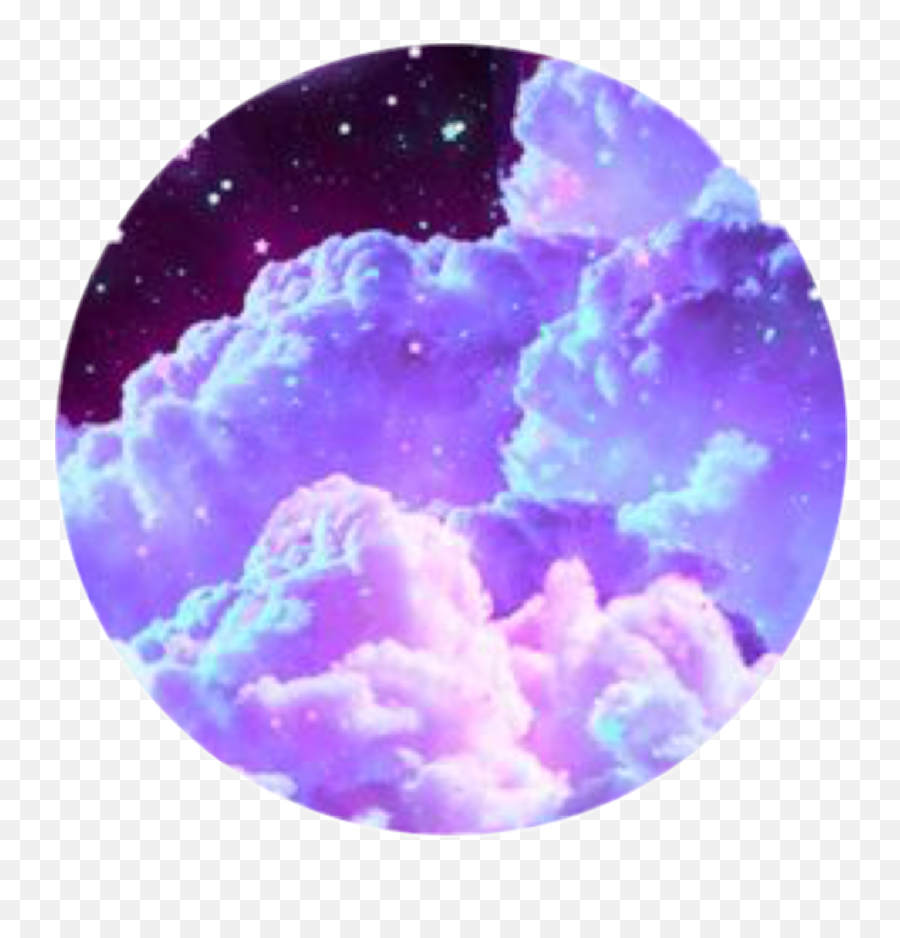 Nightcloud Circle Glitter Glitch Sticker By Mrmwsk Emoji,Using Emojis On Samsung Stardust