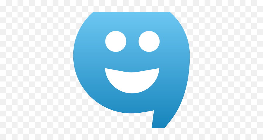 Chatpal On Twitter Chatpal App Now Available To Download Emoji,Blue And White Smiley Face Emoticon