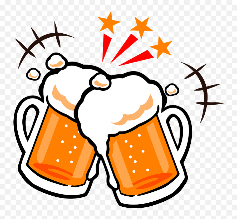 Beer Mugs Clipart Free Download Transparent Png Creazilla Emoji,Emojis Beer Cheers