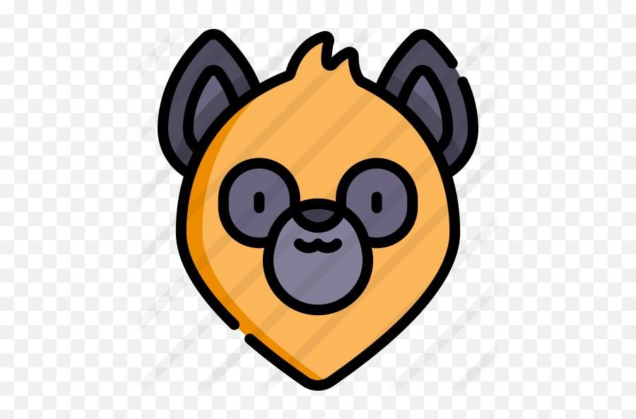 Hyena - Free Animals Icons Emoji,Chipmunk Emojii