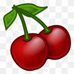 Cherry Clipart Cerry Cherry Cerry - Cereja Adesivos Emoji,Cherry Emoji