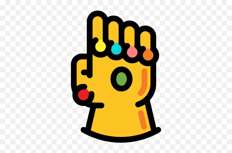 Marvel Dc Telegram Stickers Emoji,Infinity Gauntlet Emoji