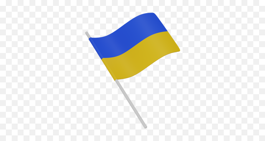 Premium Ukraine Flag Flag 3d Illustration Download In Png Emoji,Macos Add Ukraine Flag Emoji