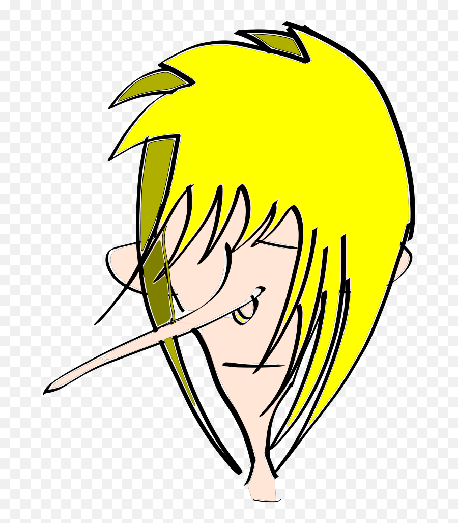 Cartoon Character With Long Nose Png Svg Clip Art For Web Emoji,Emoji With Long Nose