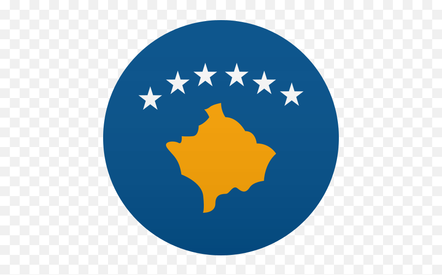 Kosovo Flags Gif - Kosovo Flags Joypixels Discover U0026 Share Gifs Kosovo Flag Round Emoji,Russia Flag Emoji