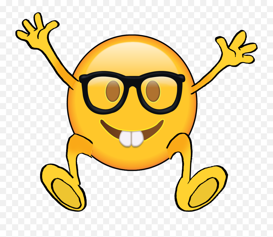 Dean Perry - Jumping Emoji,Glasses Emoji