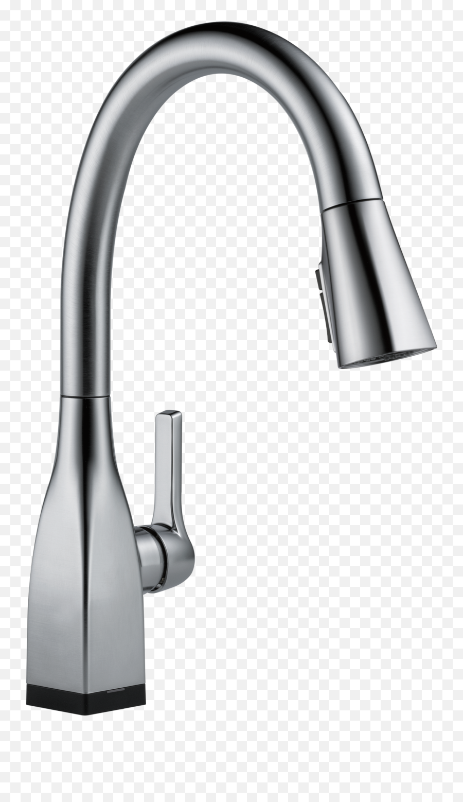 Single Handle Pull - Down Kitchen Faucet With Touch2o And Shieldspray Technologies Delta Black Stainless Kitchen Faucet Emoji,Guess The Emoji Level 34answers