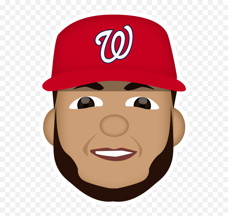 Nationals Emojis Fans Washington Nationals - Kyle Schwarber,Cap Emoji