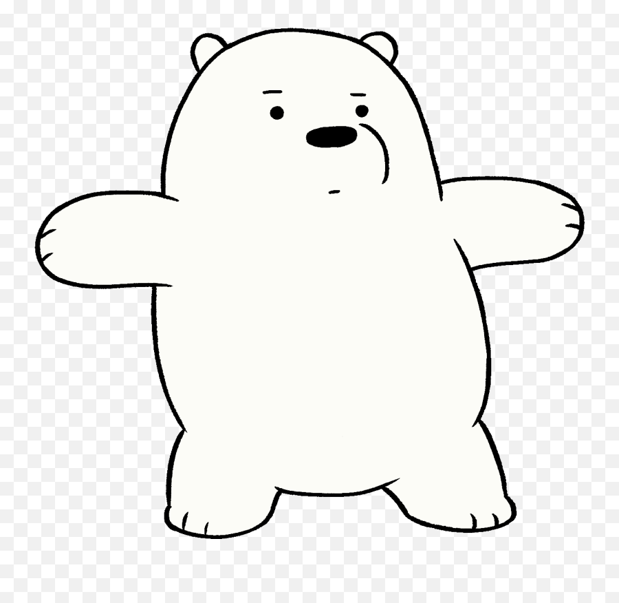 Ice Bear We Bare Bears Funny 1 - Transparent Ice Bear We Bare Bears Gif Emoji,We Bare Bears Emoji
