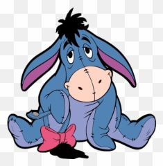 Eeyore Emoticon - Cute Eeyore Emoji,Eeyore Emoticon