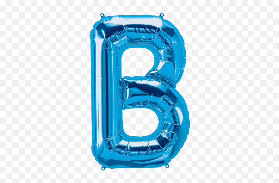 Blue Letter B Balloon - Blue Letter B Balloon Emoji,Blue B Emoji