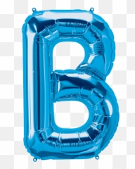 Blue Letter B Balloon - Blue Letter B Balloon Emoji,Blue B Emoji
