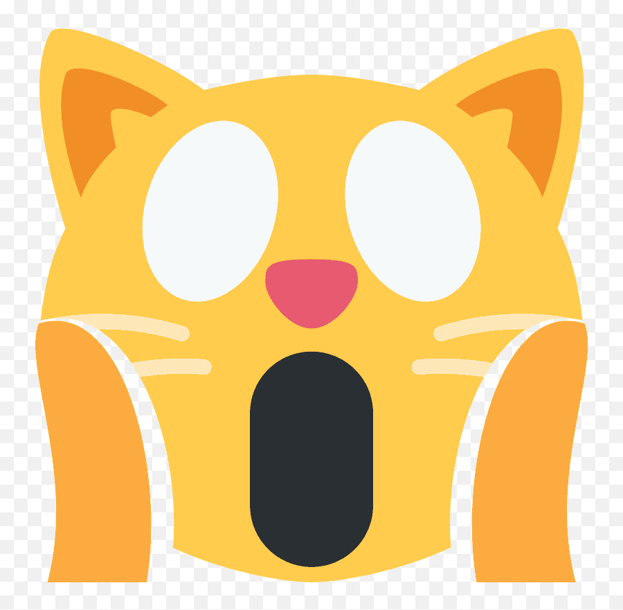 Weary Cat Emoji Clipart Free Download Transparent Png - Weary Cat Emoji,Crying Laughing Cat Emoji