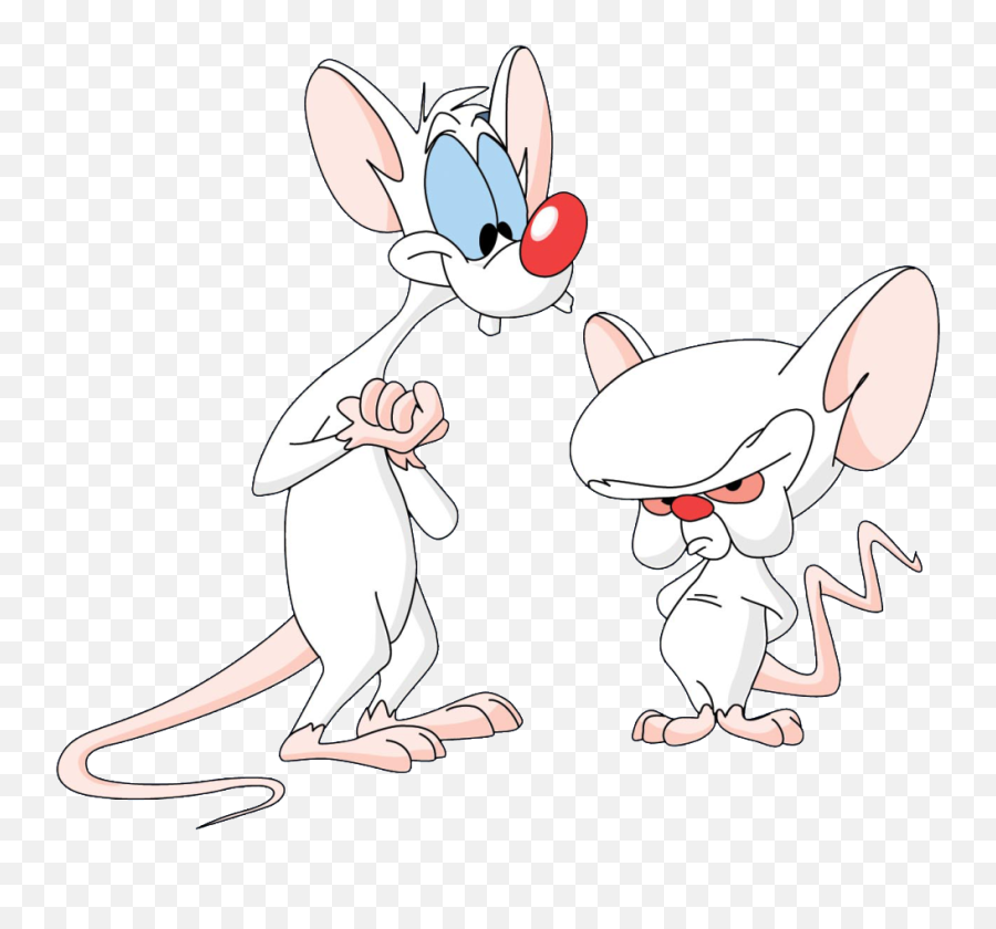 Pinky And The Brain - Pinky And The Brain Emoji,Pinky And The Brain Emoticon