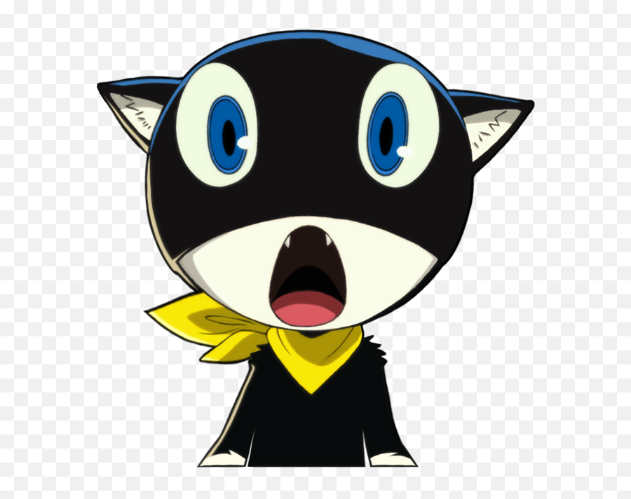 Shocked Morgana - Persona 5 Morgana Shocked Emoji,Morgana Persona 5 Emoticon