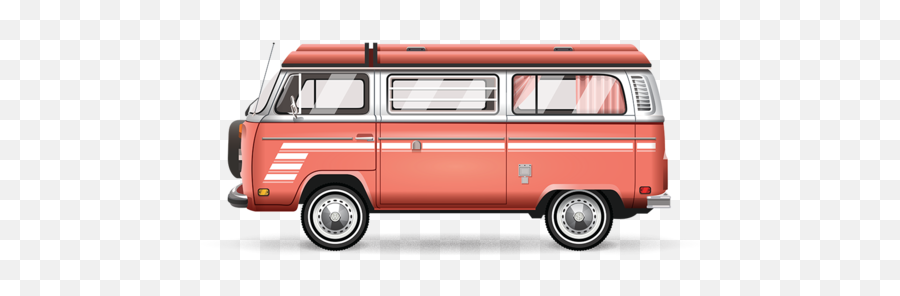Volkswagen Transporter - Commercial Vehicle Emoji,Vw Hippie Emoji