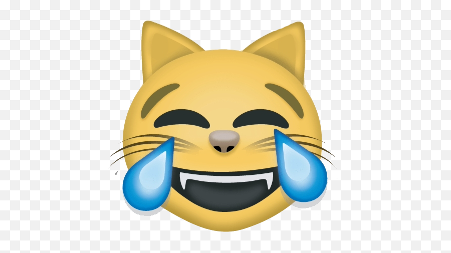 Laughing Emoji Png Clipart Png Mart - Transparent Laughing Cat Emoji,Laghing Emoji