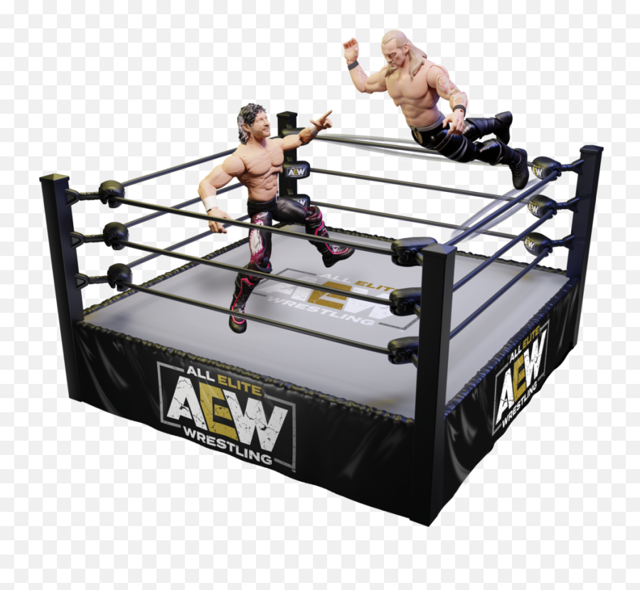 Jazwares Announces Aew Action Figures Rage Works - Aew Action Figures Ring Emoji,The Emoji Movie Rare Action Figures