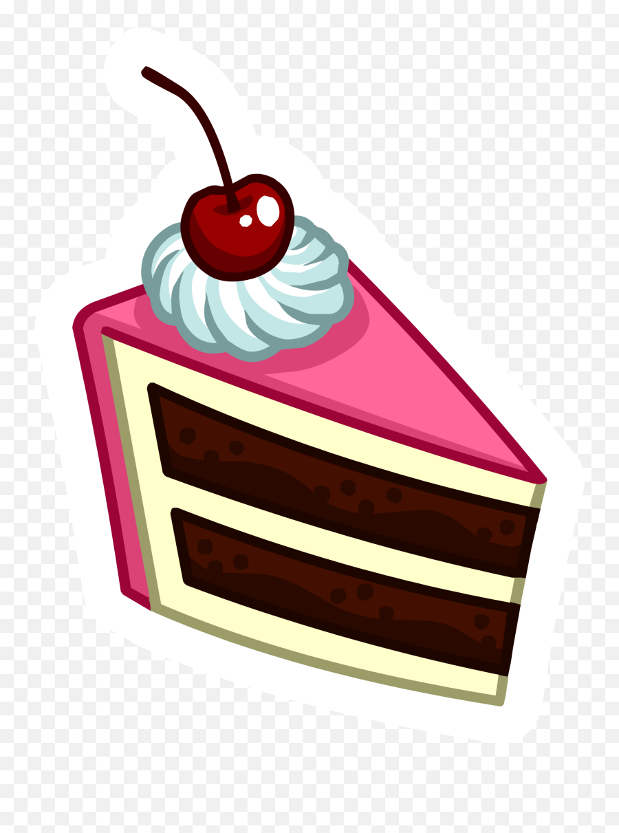 Cake Pin - Clipart Slice Of Cake Png Emoji,Publix Emoji Cake