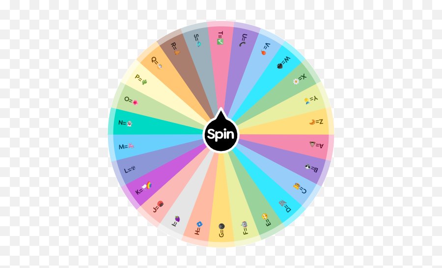Your Name As Emojiu0027s Spin The Wheel App - Things To Do On Call With Friends,What Is The Name Of This Emoji