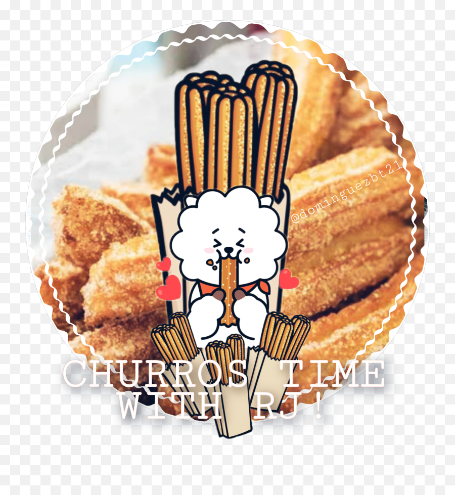 Churros Time Sticker - Food Emoji,Churro Emojis