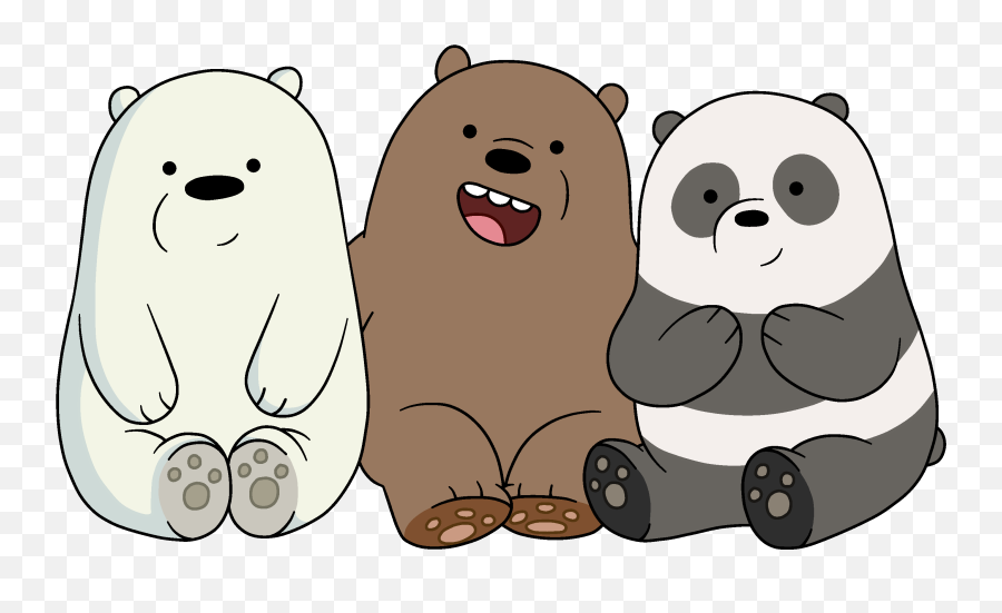 We Bare Bears Close Intl - We Bare Bears Clipart Emoji,Bear Emoji